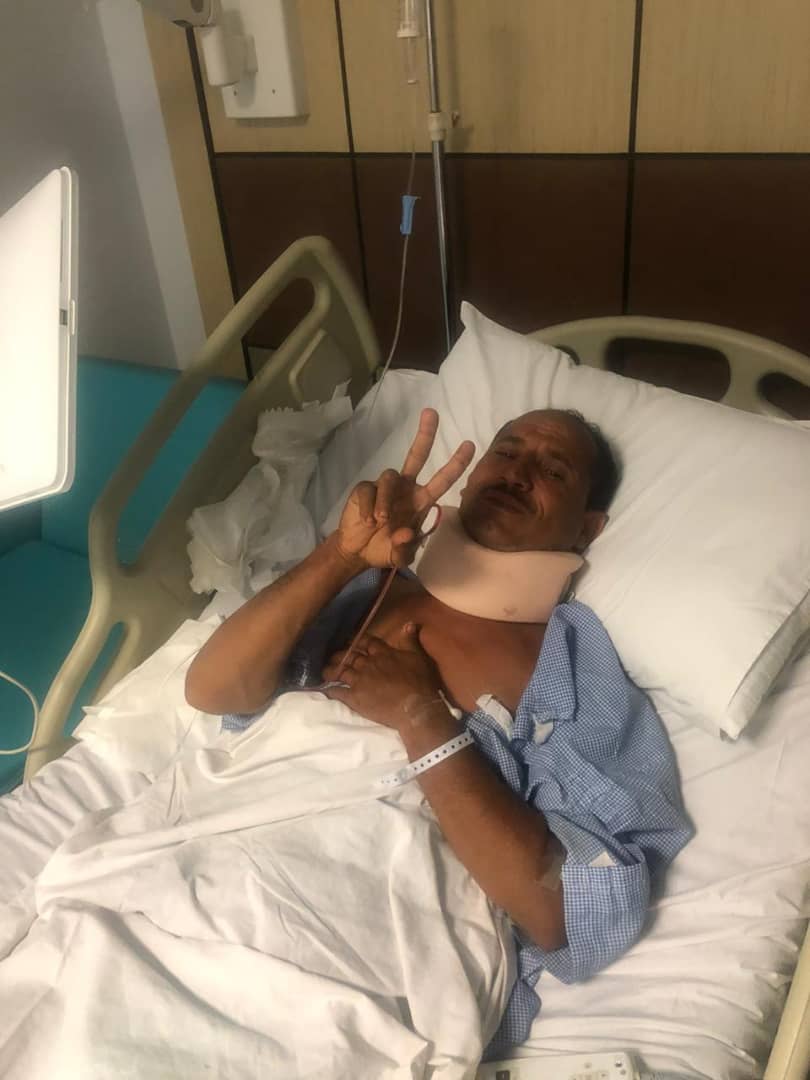 إصابة نجل القيادي في حزب الاصلاح على الجرادي  في معارك الجوف