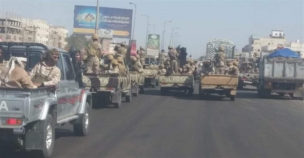 قوات من الحماية الرئاسية تصل شقرة في طريقها الى عدن