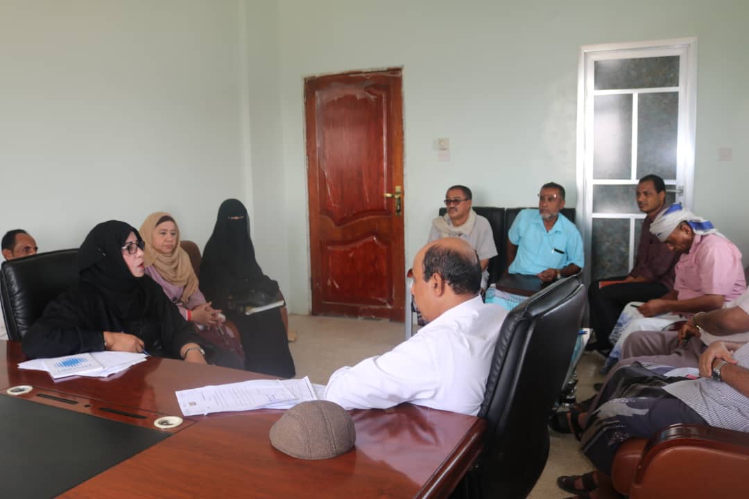 فريق عمل اللجنة الوطنية للتحقيق يزور مواقع الانتهاكات والسجون في محافظة لحج