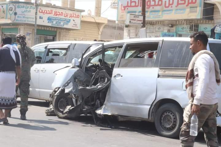 إصابة ضابطين بتفجير استهدف سيارة بمحافظة لحج