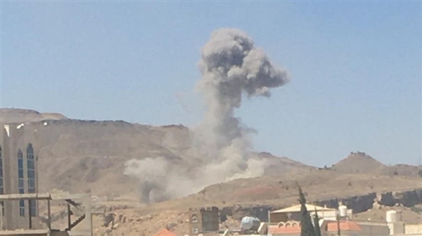 التحالف يعلن تدمير مواقع لتخزين وتركيب الصواريخ والطائرات المسيرة بصنعاء