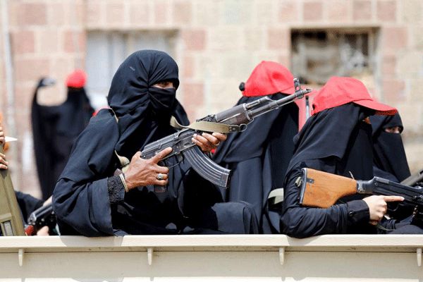 مأرب: الأمن يلقي القبض على خلية حوثية مكونة من 8 نساء